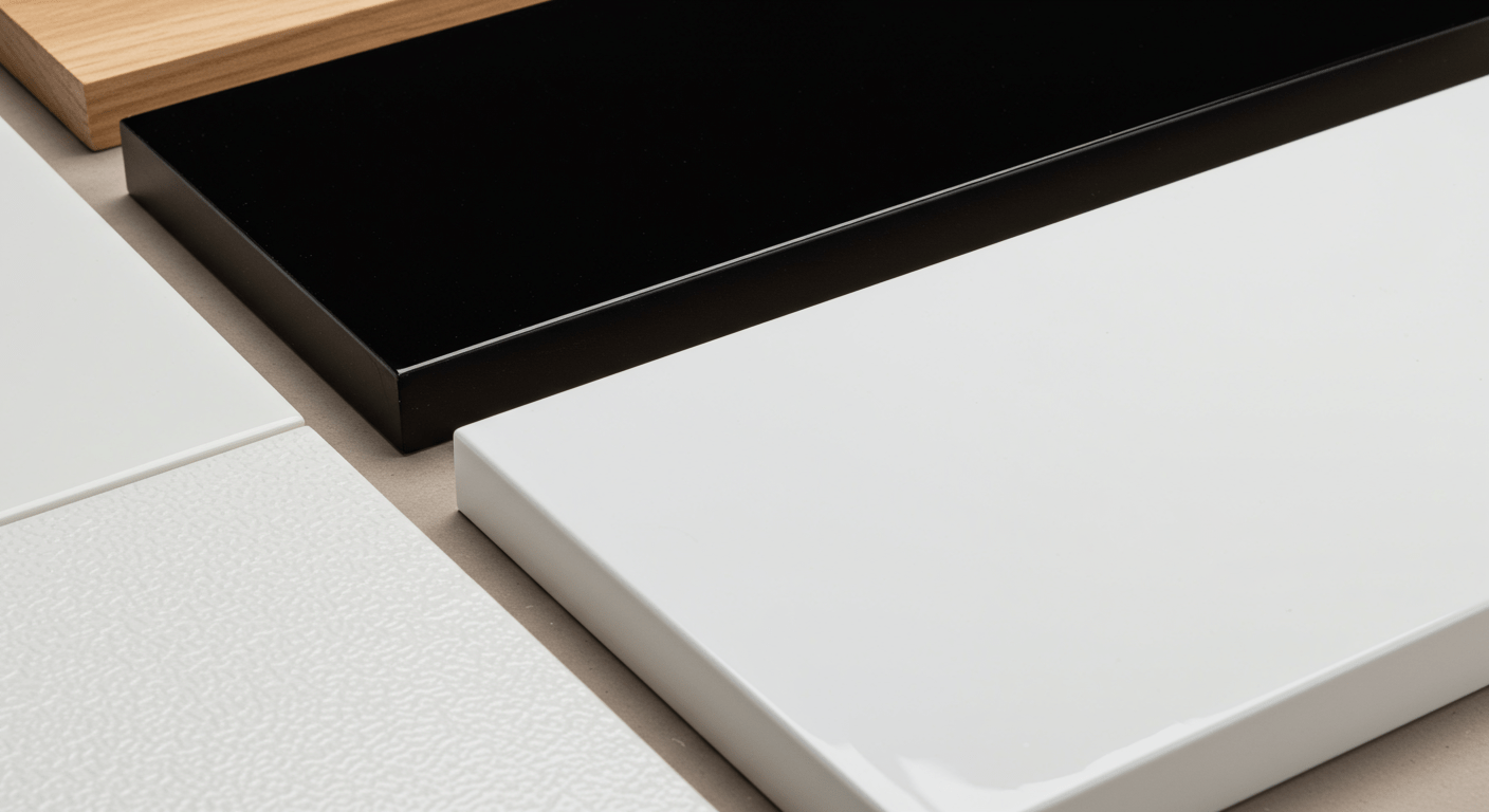 Kitchen cabinet door materials