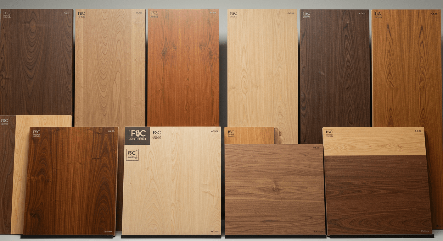 Sürdürülebilir ahşap malzemeler