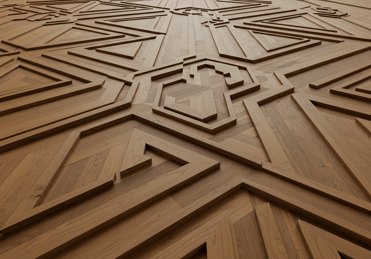 3D Carved Door Panel