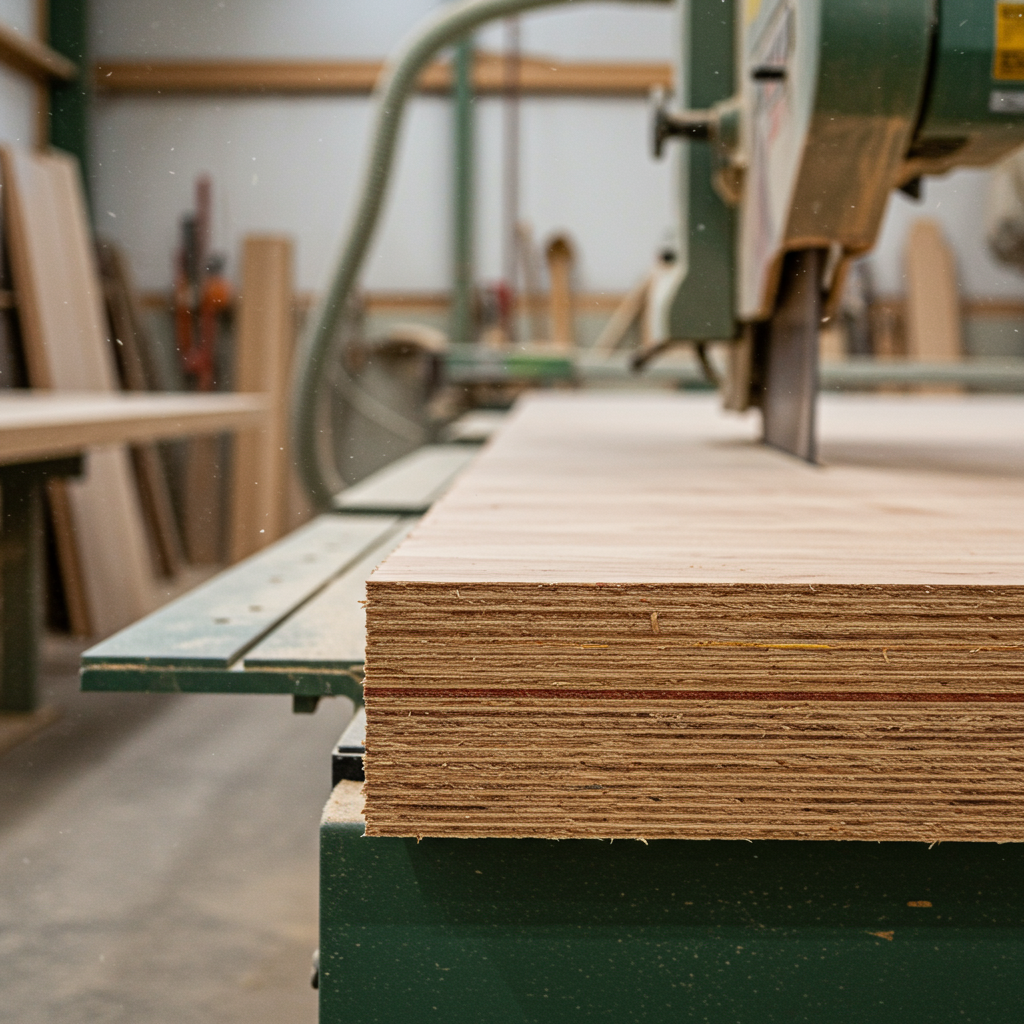Plywood Cutting Process